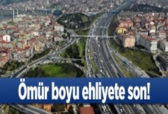 Ömür boyu ehliyete son