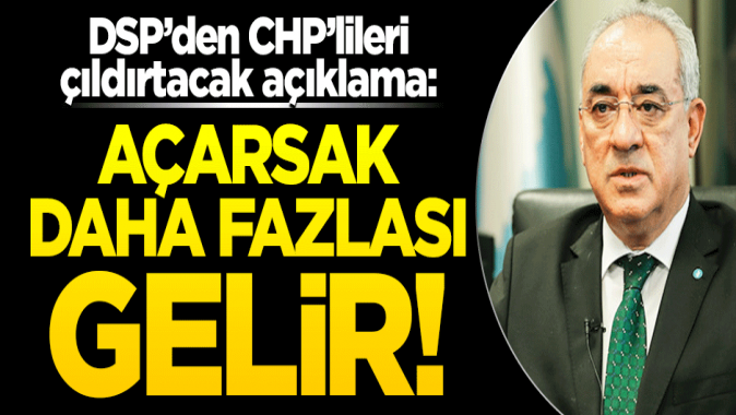 Önder Aksakal: DSP kapıyı açarsa çok CHPli gelir!