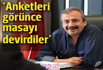 Önder: 'Anketleri görünce masayı devirdiler'