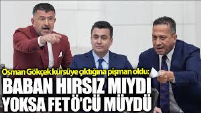 Osman Gökçek kürsüye çıktığına pişman oldu: Baban hırsız mıydı yoksa FETÖ’cü müydü?