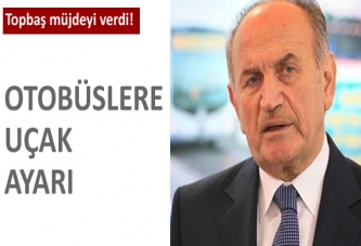 Otobüsler artık uçak gibi olacak