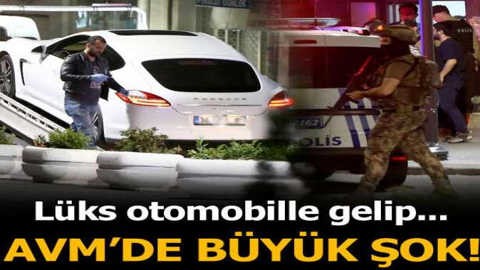 Otomatik silahla AVM kurşunlayan zanlılar gözaltına alındı