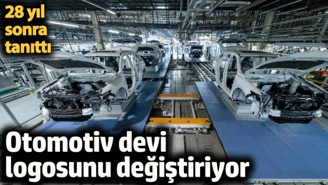 Otomotiv devi logosunu değiştiriyor. 28 yıl sonra tanıttı