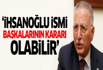 Özlem Zengin: İhsanoğlu ismine başka yerlerde karar verilmiş olmalı