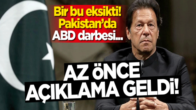 Pakistanda ABD darbesi... Az önce açıklama geldi!