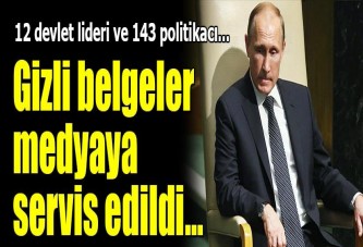 "Panama kayıtları" medyaya servis edildi