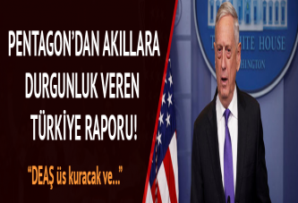 Pentagon’un karanlık Türkiye raporu