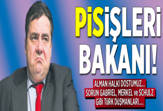 'Pis'işleri bakanı!.