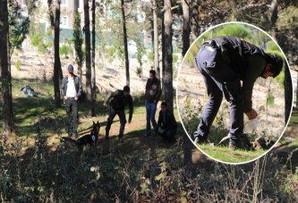 Polisin patlayıcı kazısı