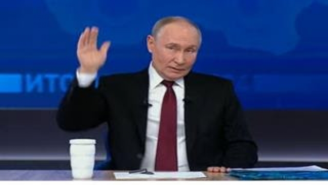 Putin: Çatışma Batı desteği olmadan hızla sona erer