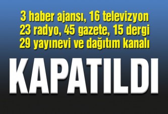 Radyo, TV ve gazetelere kilit!