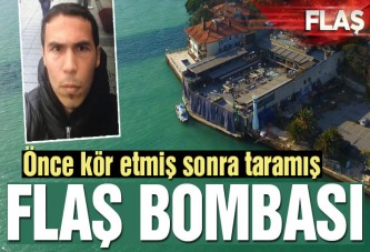 Reina saldırganı flaş bombası kullanmış