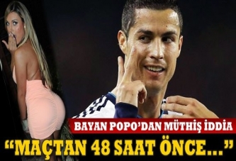 Ronaldo sevgilisini 'bayan popo' ile aldattı mı?