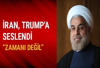 Ruhani'den Trump'a: Duvar örmenin zamanı değil