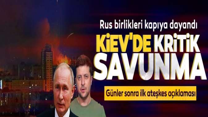 Rus birlikleri başkent Kievin kapısında: Hepsi sizin yüzünüzden ölecek