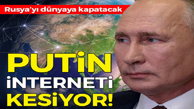 Rusya 11 Martta internetini dış dünyaya kapatacak