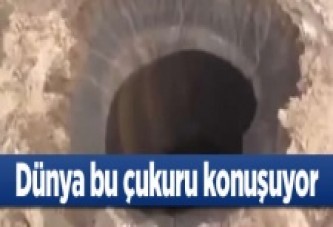 Rusya'daki gizemli çukur!