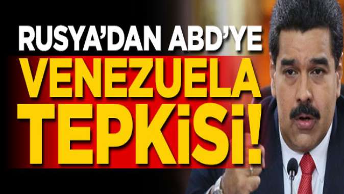 Rusyadan ABDye Venezuela tepkisi