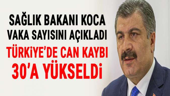 Sağlık Bakanı Koca açıkladı