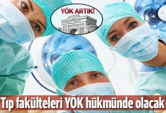 Sağlık YÖK'ü tıp fakültelerini bitirir