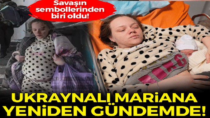 Savaşın sembollerinden biri olmuştu... Mariana doğum yaptı!