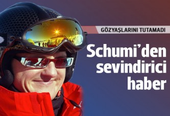 Schumacher'den sevindirici haber