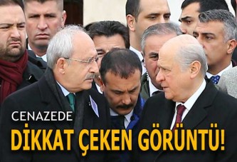 Şehit cenazesinde dikkat çeken görüntü