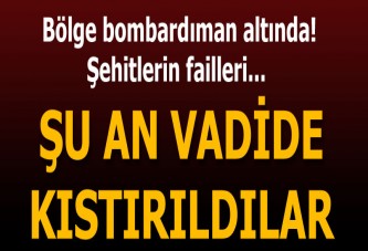 Şehit ve yaralı askerlerin failleri teröristler vadide kıstırıldı