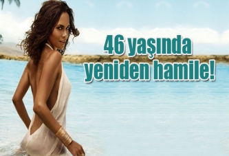 Seksi yıldız hamile!