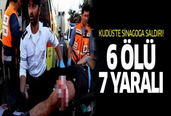 Sinagoga saldırı: 6 İsrail askeri öldürüldü