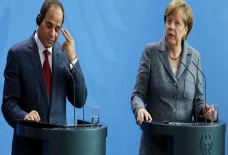 Sisi'ye bir soğuk duş da Merkel'den