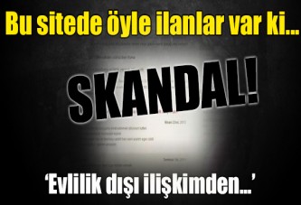 Skandal sitedeki ilanlar kan donduruyor!