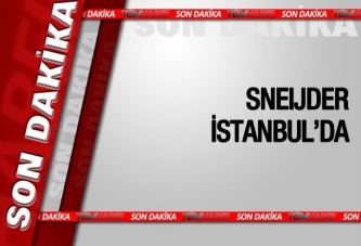 Sneijder İstanbul'a iniş yaptı