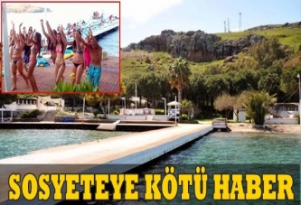 Sosyetenin gözdesi Dodo Beach tahliye edildi