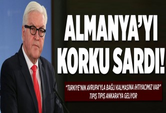 Steinmeier: Türkiye'ye ihtiyacımız var.