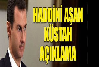 Suriye'den haddini aşan' Türkiye' açıklaması