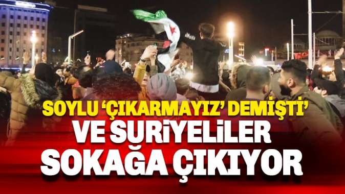 Suriyeliler İstanbulda sokağa çıkıyor