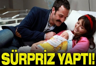 Sürpriz yaptı!