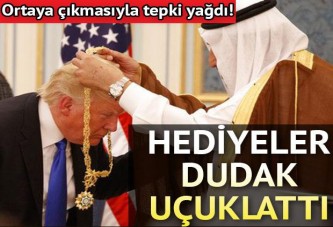 Suudi Arabistan'dan Trump'a kaplan kürkünden kaftan hediyesi