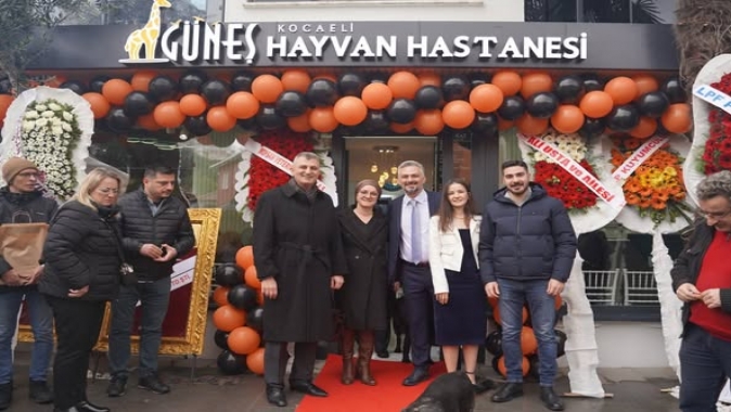 TEDAVİLERİ İLE KOCAELİ’DE BİR İLK OLAN HAYVAN HASTANESİ GÖLCÜK’TE AÇILDI