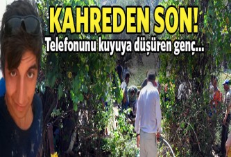 Telefonunu kuyuya düşüren gecin acı sonu