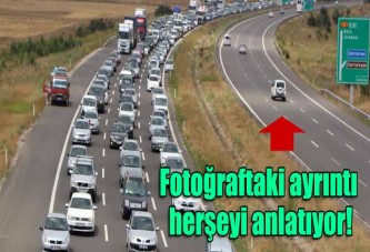 TEM otoyolu'nda bayram trafiği başladı