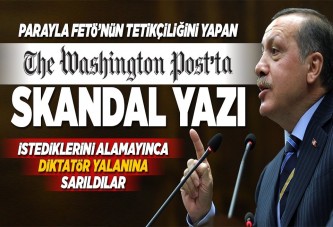 The Washington Post'tan küstah yorum.