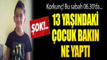 13 yaşındaki çocuk, annesiyle tartışan babasını uyurken öldürdü