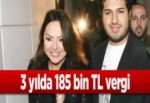 3 yılda 185 bin TL vergi