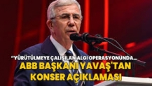 ABB Başkanı Yavaş'tan konser ücretleri açıklaması