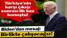 ABD Başkanı Biden’dan İsveç ve Finlandiya’ya destek mesajı