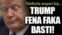 ABD Başkanı Trump faka bastı! Telefonla arayan kişi...