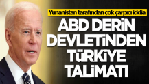 ABD derin devletinden Türkiye talimatı! Yunanistan tarafından çok çarpıcı iddia