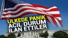 ABD'de panik! Acil durum ilan ettiler